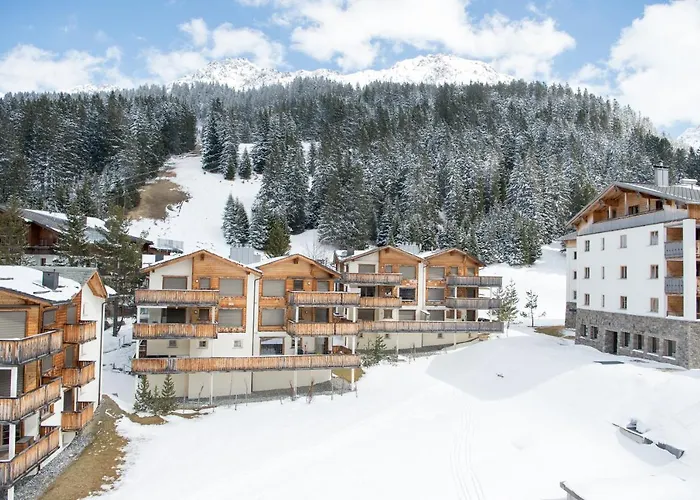 Alpine Chic At Rothorn Cable Car Appartement Lenzerheide